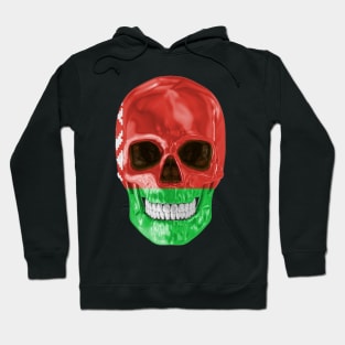 Belarus Flag Skull - Gift for Belarusian With Roots From Belarus Hoodie